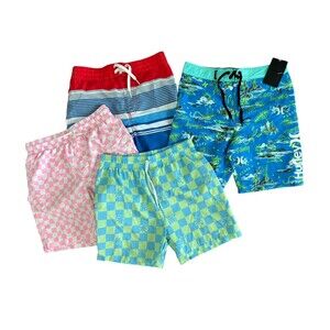 Boys size 10-12 Swim Shorts Swimsuit Bundle L